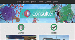 Desktop Screenshot of grupoconsultel.com